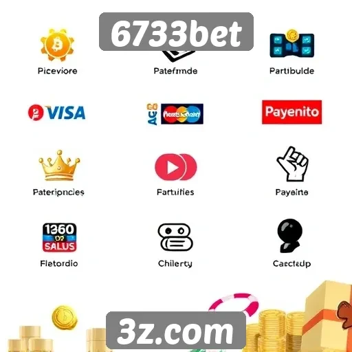 6733bet: opções de pagamento e retirada